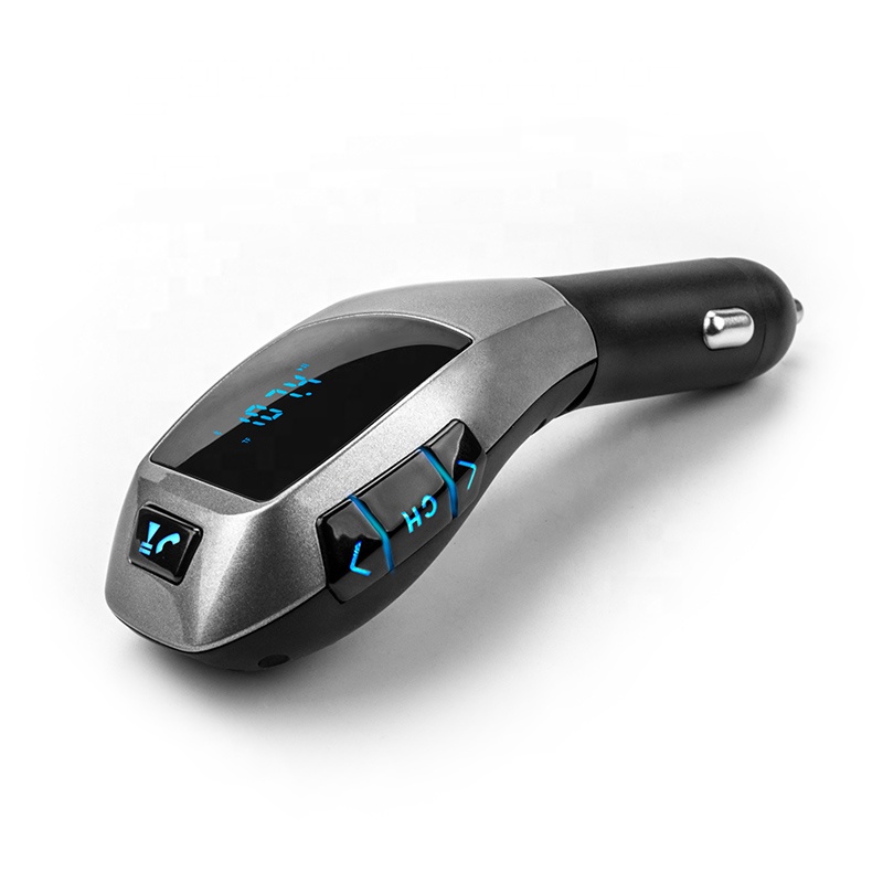 AGETUNR hot selling X5 original design in car FM transmitter Bluetooth car adapter charger driver multifunctional Mp3 audio player