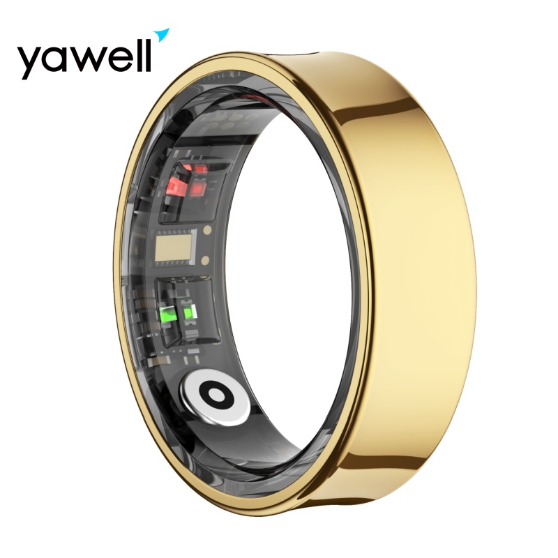 Yawei Manufacturer OEM ODM Gesture Smart Ring 5ATM Waterproof Thin Fitness Tracker Smart Health Ring R09 Men's Smart Ring