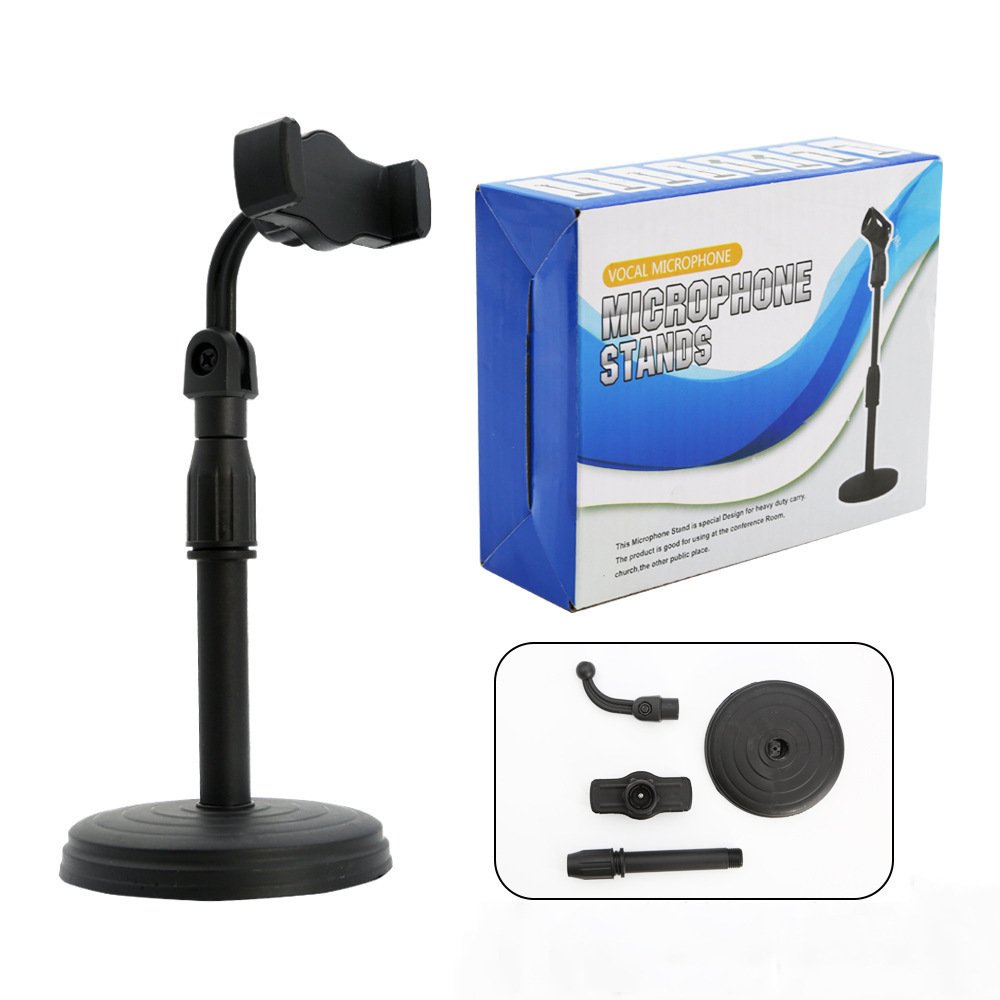 Support phone desk, phone stand, mobile phone installation, and mobile phone stand for video recording, learning, and live streaming